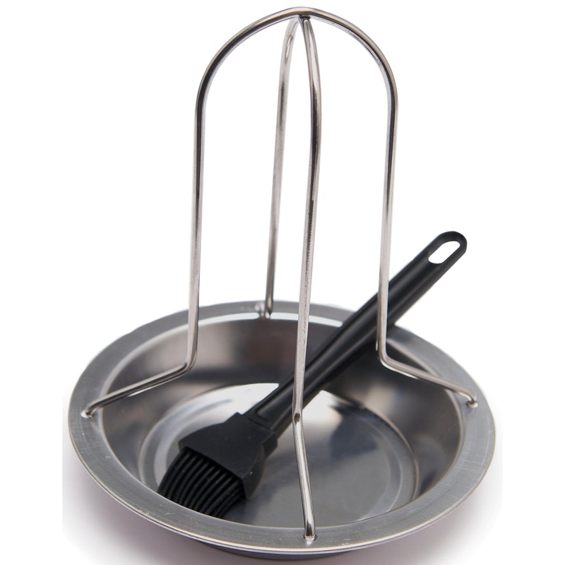 Grill Pro Stainless Steel Chicken Roaster 41333