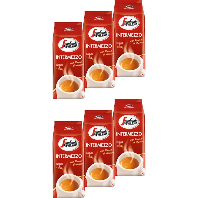 Segafredo 500g Intermezzo Coffee Beans - 6 Pack S01183CASE