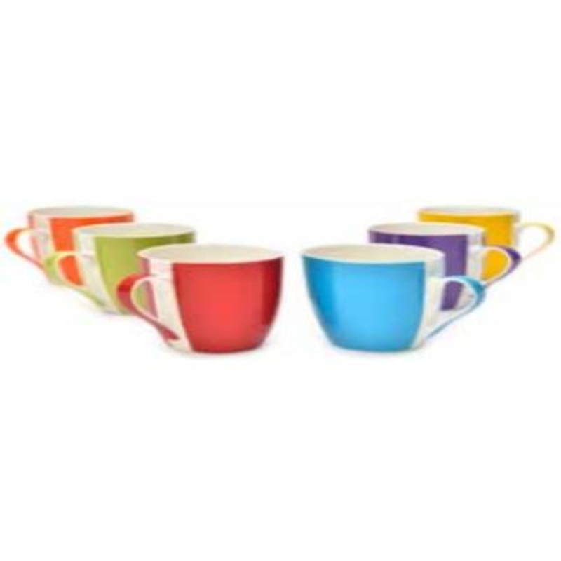 Sara Cucina 12oz Bone China Colored Mug Z10399-Lime