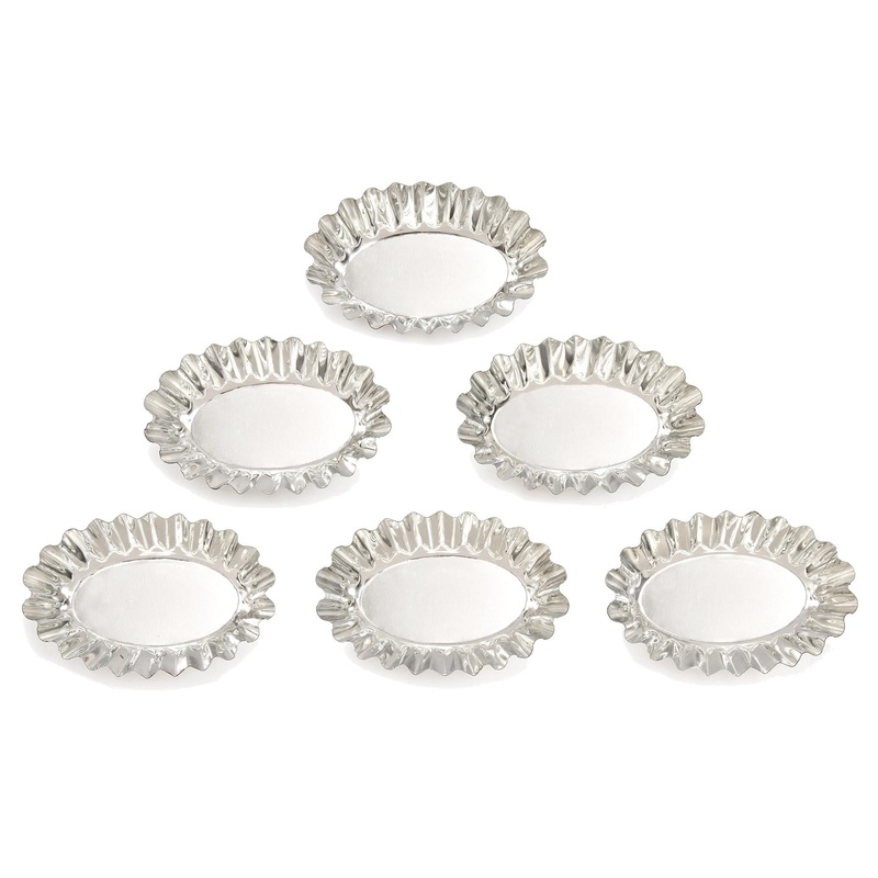 Sara Cucina 6-Piece Oval Fancy Tin Set YL210045