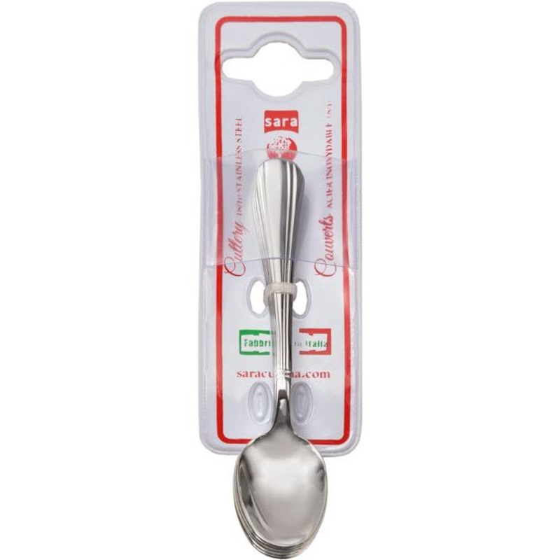 Sara Cucina Brave 6-Piece Espresso Spoon Set 8231
