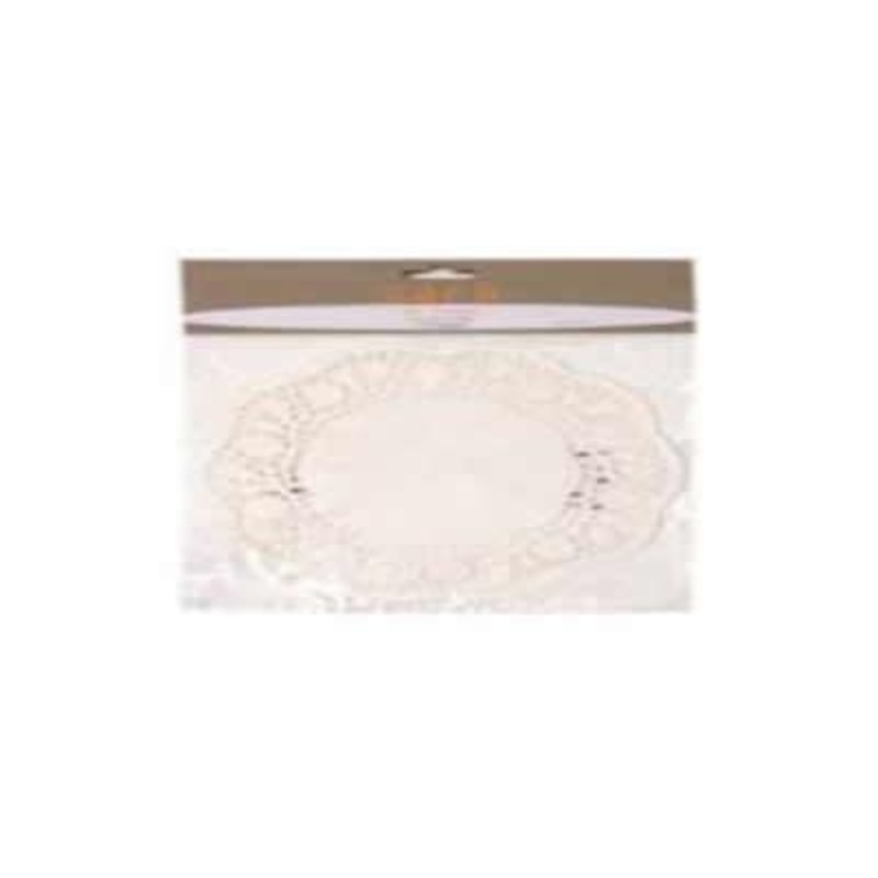 Sara Cucina White Rose Regency Paper Dollies - 4 Pack 51206