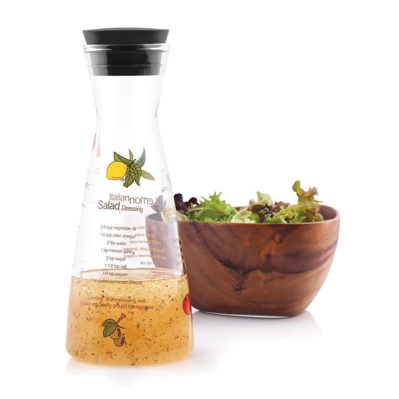 Vitantonio 20oz Glass Salad Dressing Shaker 601009