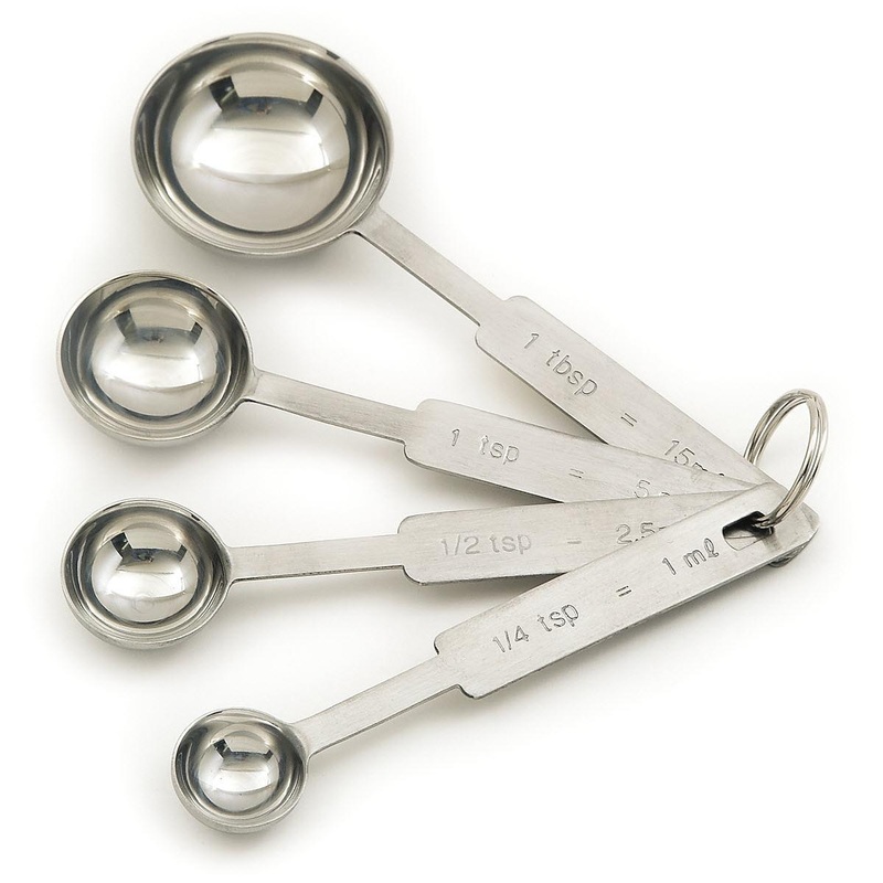 Home Works 4-Piece Measuring Spoons 40626