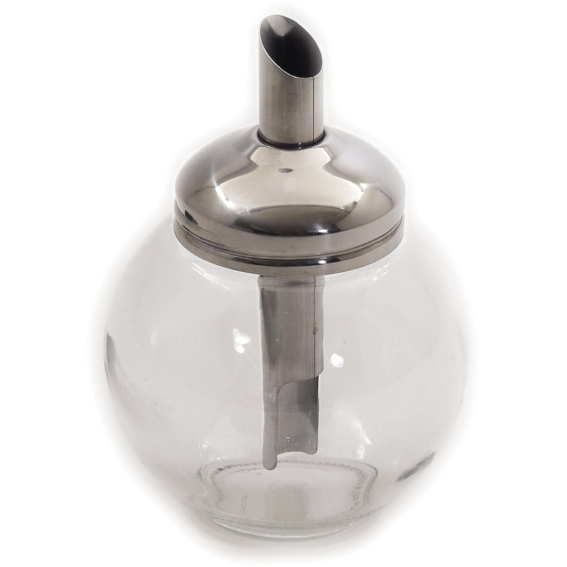 il Piatto Pieno 10oz Glass Sugar Dispenser 6203