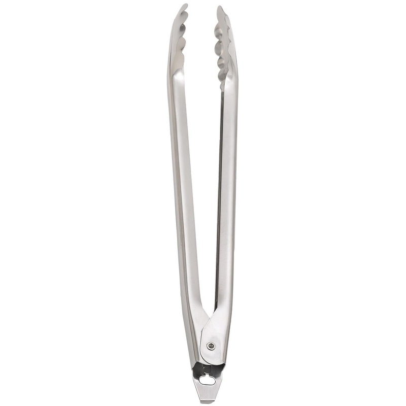 il Piatto Pieno 12in Pull Lock Multi-Use Serving Tongs 4384/B