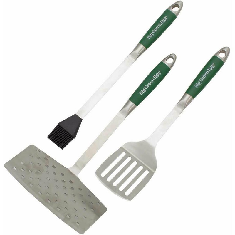 Big Green Egg 3-Piece Stainless Steel Tool Set 127655