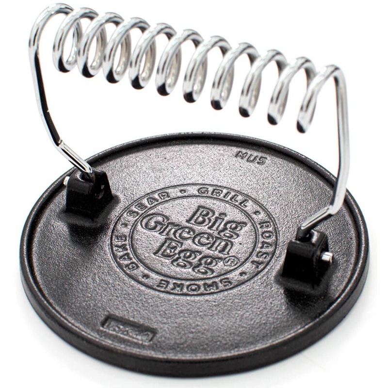 Big Green Egg Cast Iron Grill Press 127648