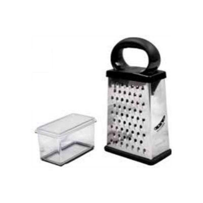 Home Works 4-Sided Box Grater with Bottom Container 428SER