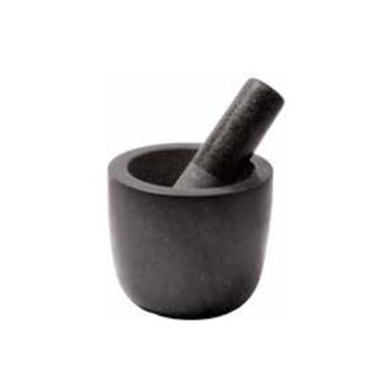 il Piatto Pieno Granite Mortar and Pestle 60129/B