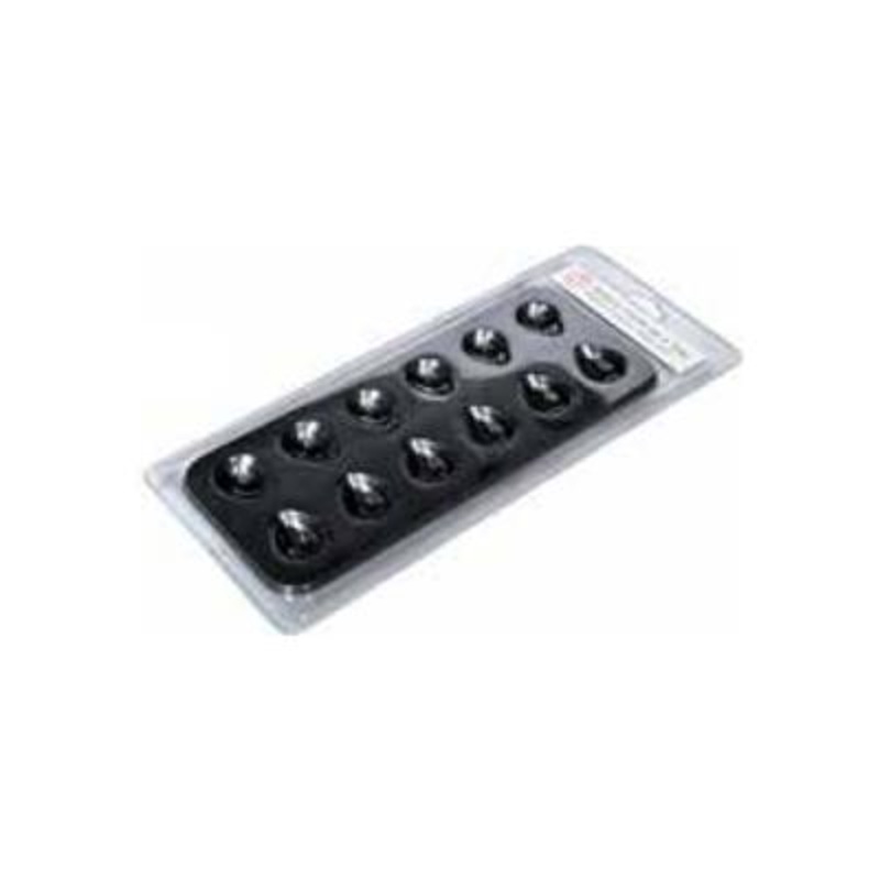 Sara Cucina Walnut (Noce) Forms on Tray  - 12 cavities 72270-SARAC
