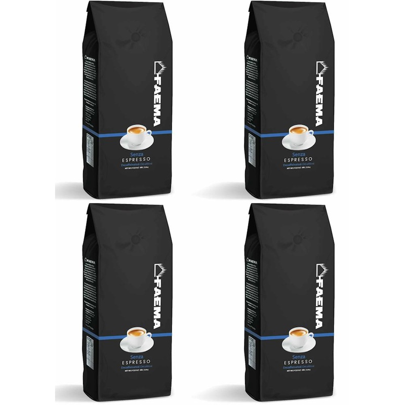 Faema 1kg Senza Espresso Beans - 4 Pack F0210700100CASE