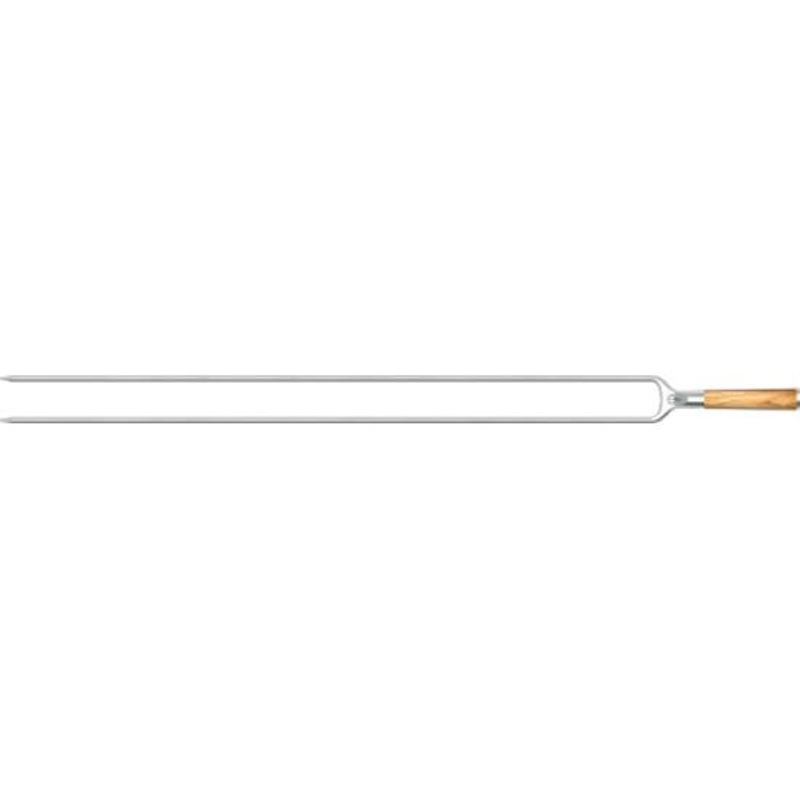 Forged 70cm Stainless Steel Churrasco V-Shape Skewer with Olive Wood Handle OLSkewV70