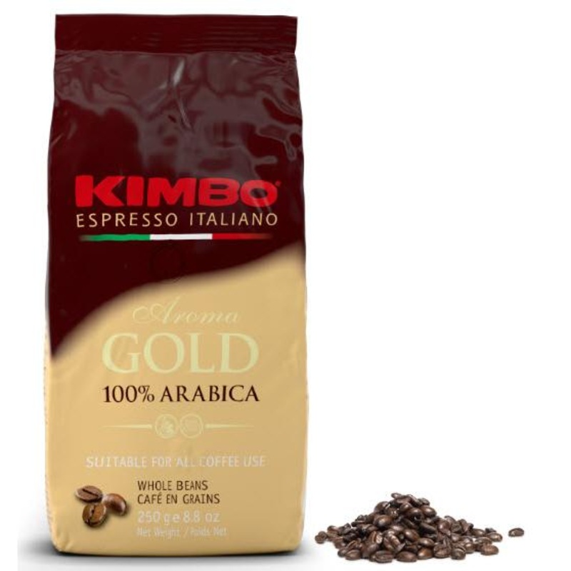 Kimbo 1kg Aroma Gold 100% Arabica Coffee Beans KGAB