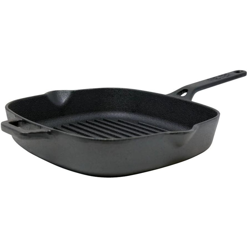 Meyer 25cm Cast Iron Grill Pan 48492