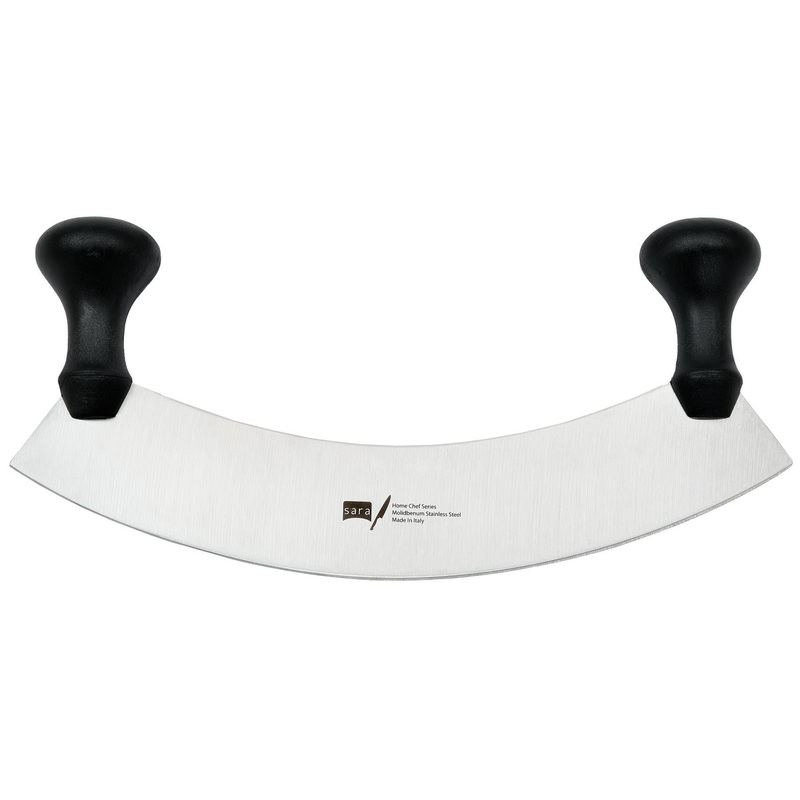 Sara Cucina 10inMezzaluna Mincing Knife MLHM300