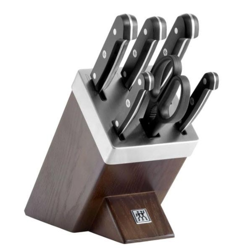 Zwilling Gourmet 7-Piece Self-sharpening Knife Block Set 36133-000