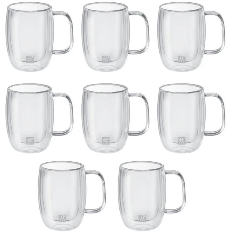 Zwilling Sorrento Plus 8-Piece Double Espresso Mug Set 39500-127
