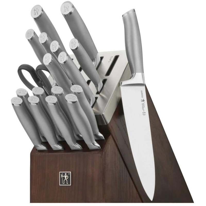 Henckels Modernist 20-Piece Self-Sharpening Knife Block Set 1014118