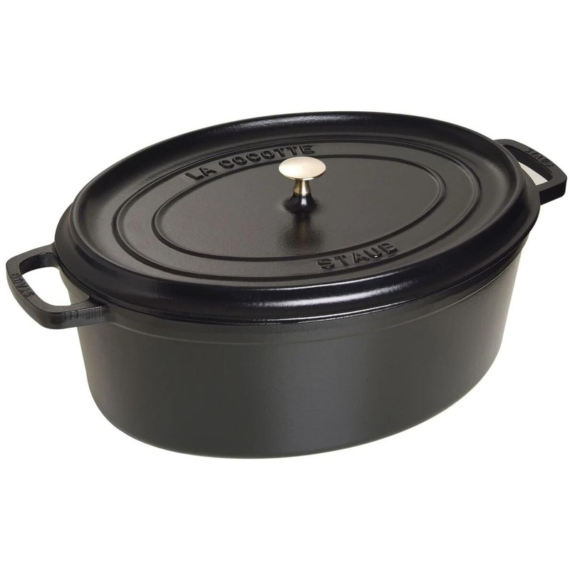Staub 12L Cast Iron Oval Cocotte 40509-509