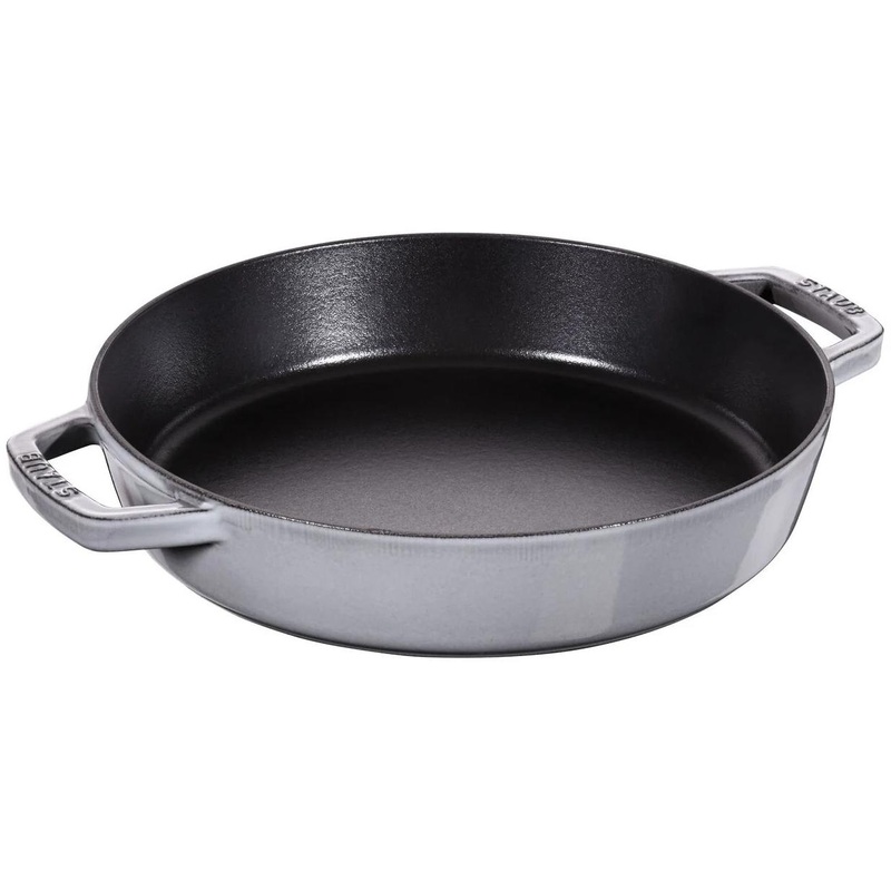 Staub 26cm Cast Iron Double Handle Skillet 40511-726
