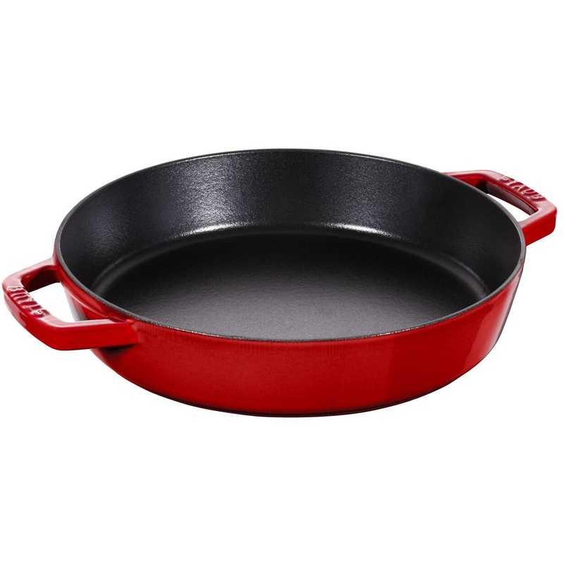 Staub 26cm Cast Iron Double Handle Skillet 40511-727