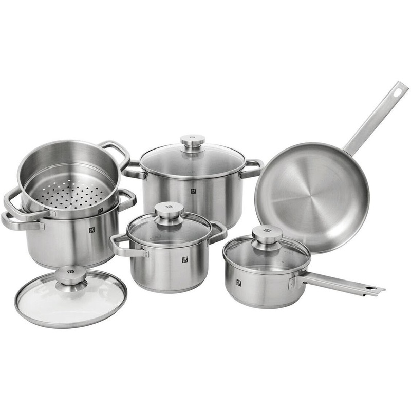 Zwilling Joy 10-Piece Stainless Steel Cookware Set 64040-021