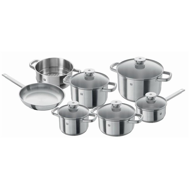 Zwilling Joy 12-Piece Stainless Steel Cookware Set 64040-001