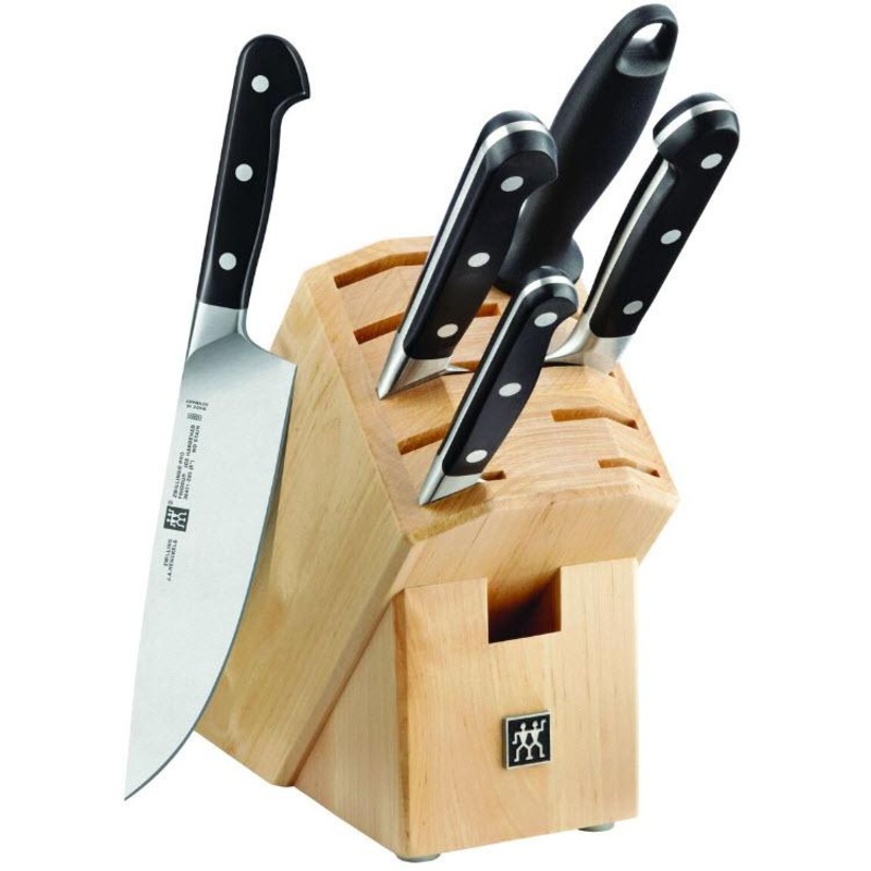 Zwilling Pro 6-Piece Knife Block Set 1019129