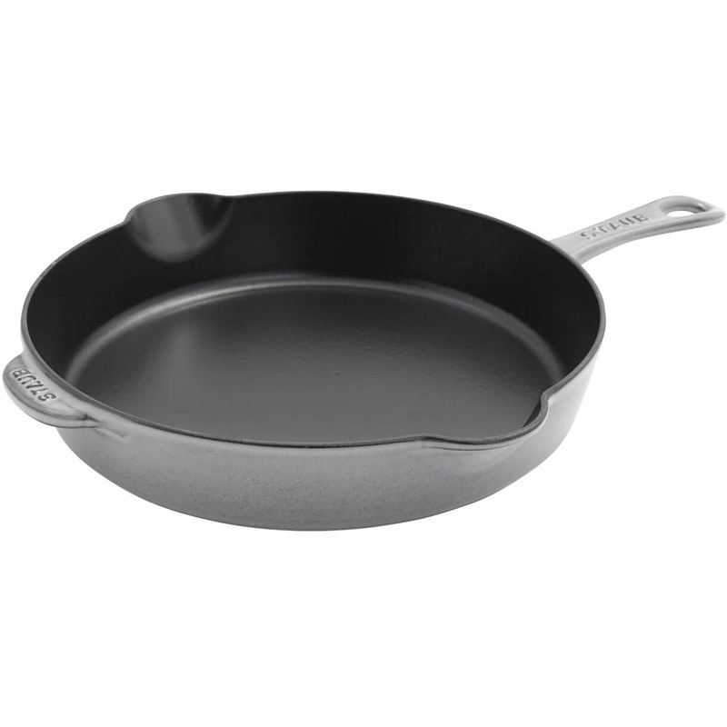 Staub 28cm Cast Iron Traditional Deep Fry Pan 1003709