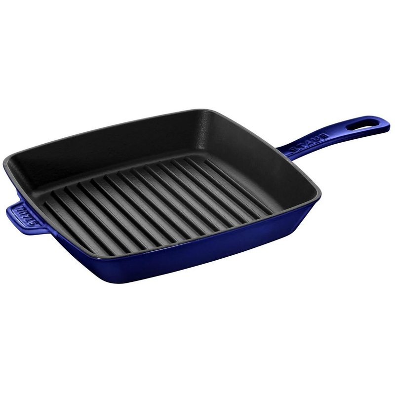 Staub 30cm Cast Iron Square American Grill Pan 1003328