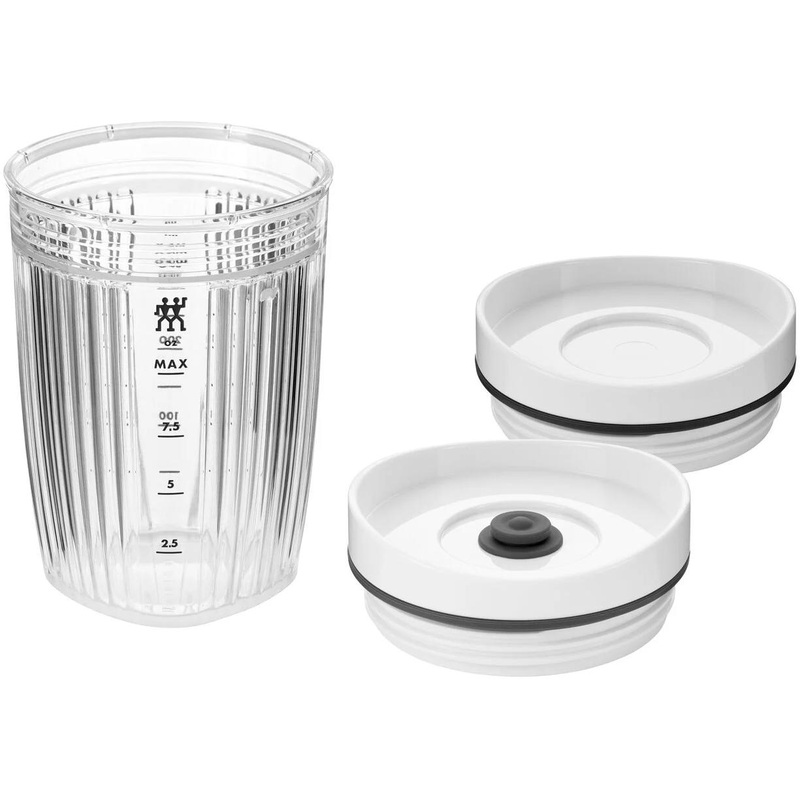 Zwilling Enfinigy 300ml Personal Blender Jar with Sealing & Vacuum Lids 53999019