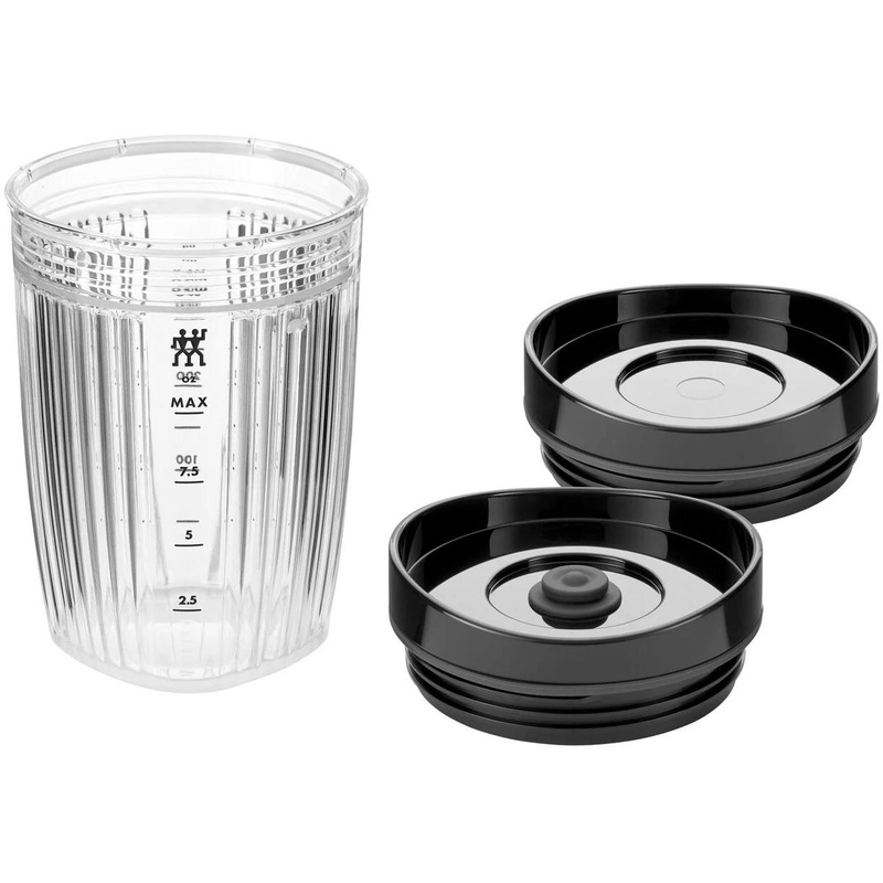 Zwilling Enfinigy 300ml Personal Blender Jar with Sealing & Vacuum Lids 53999020