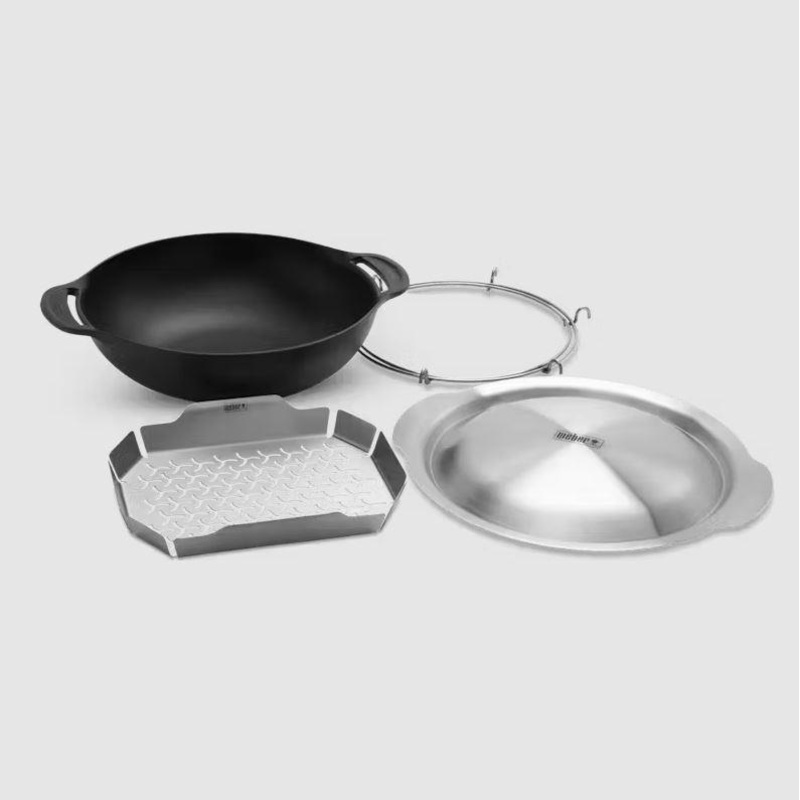 Weber Crafted Wok and Steamer 7606