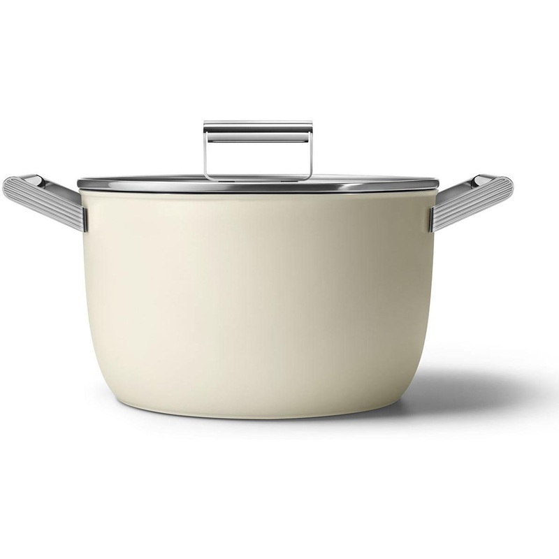 Smeg 26cm Non-Stick Casserole CKFC2611CRM