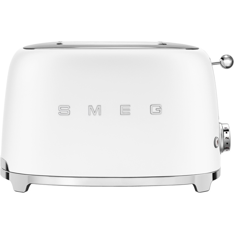 Smeg Retro-Style 2-Slice Toaster TSF01WHMUS