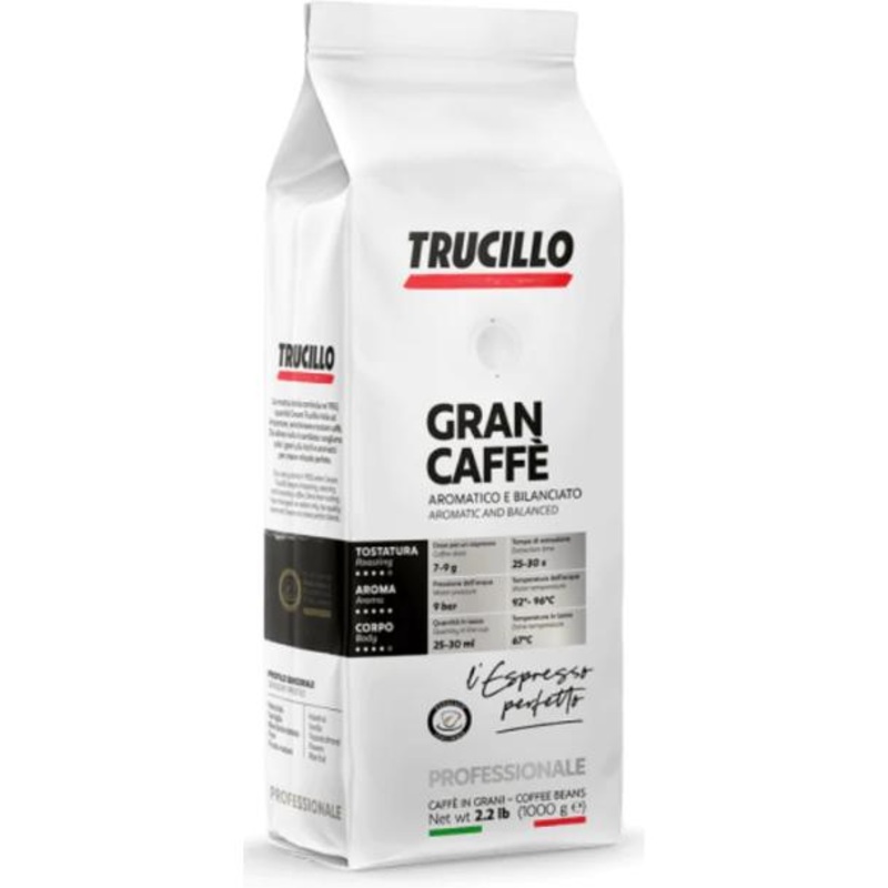 Trucillo Gran Caffe Espresso Beans - 1kg T01-GRCA1000