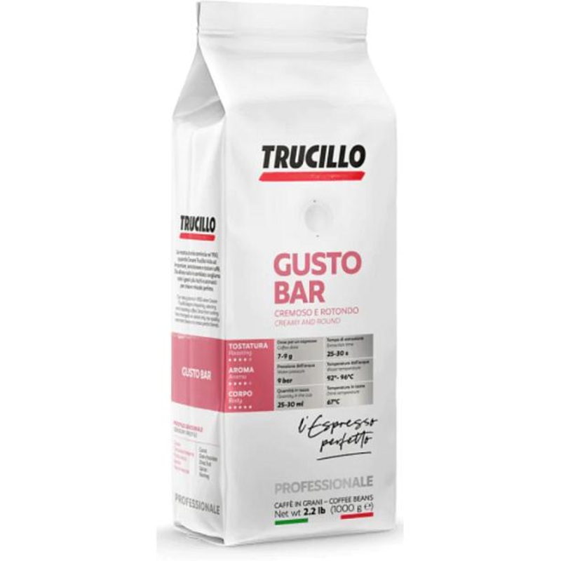 Trucillo Gusto Bar Espresso Beans - 1kg T01-GUBA1000