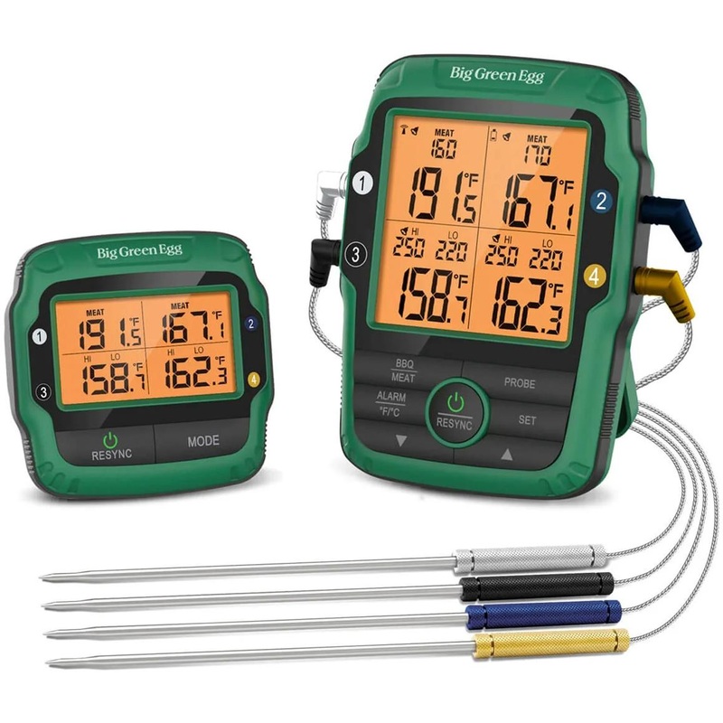 Big Green Egg 4 Probe Wireless Meat Thermometer 128003