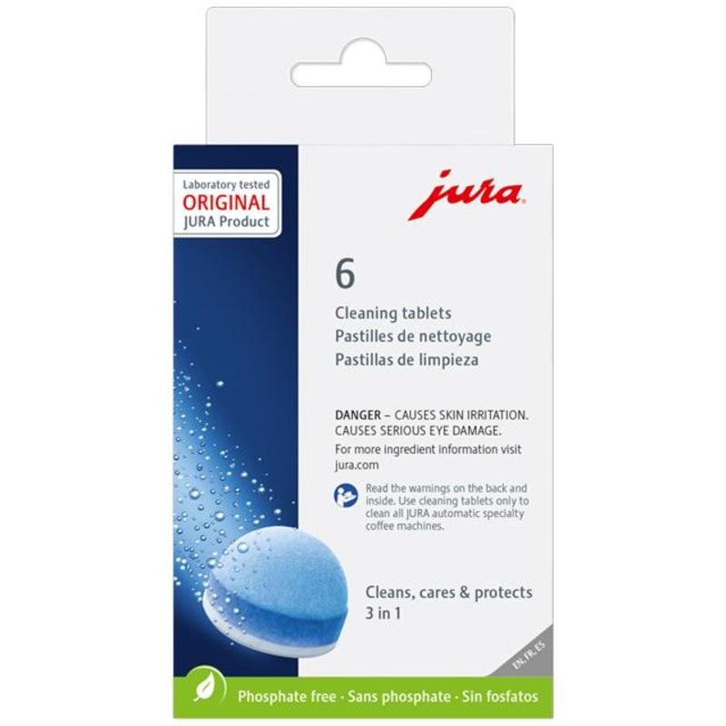 Jura 3-Phase Cleaning Tablets JU24224