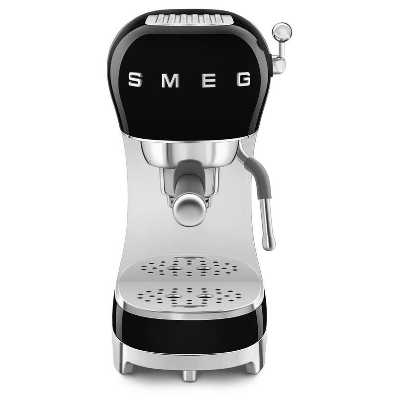 Smeg Retro-Style Manual Espresso Coffee Machine ECF02BLUS