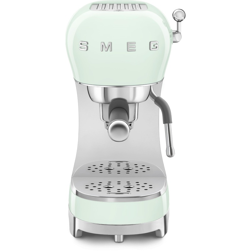 Smeg Retro-Style Manual Espresso Coffee Machine ECF02PGUS