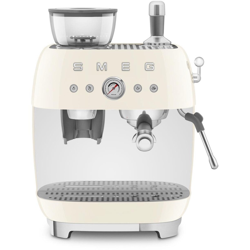 Smeg Retro-Style Manual Espresso Coffee Machine EGF03CRUS
