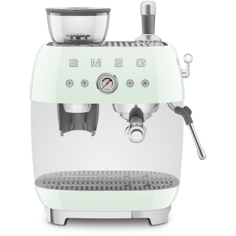 Smeg Retro-Style Manual Espresso Coffee Machine EGF03PGUS