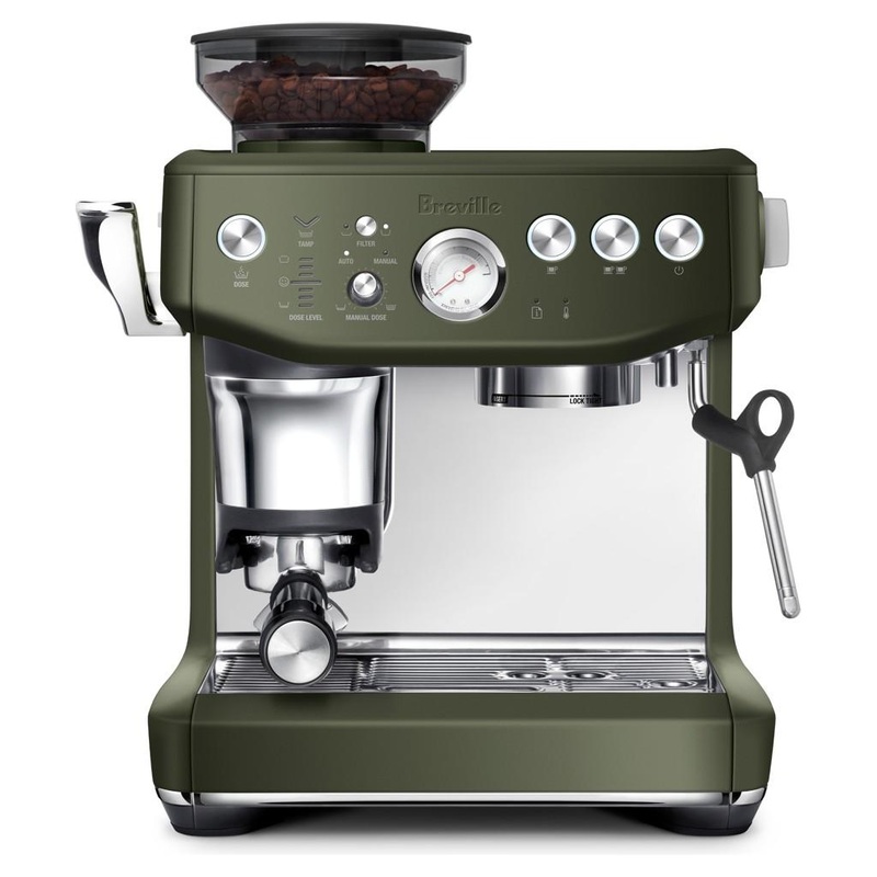 Breville the Barista Express Impress Espresso Machine BES876OLT1BNA1