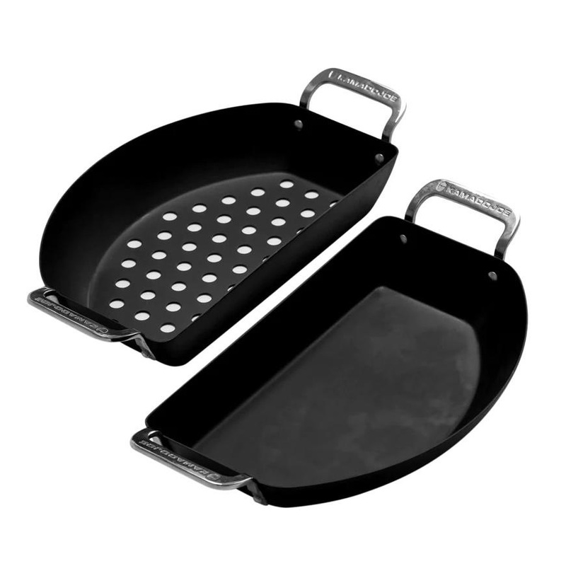 Kamado Joe Karbon Steel Half Moon Pan Set KJ15124822