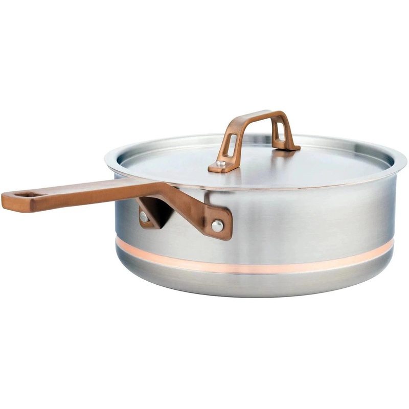Meyer CopperClad 4 L Saucepan with Lid 3908-24-04