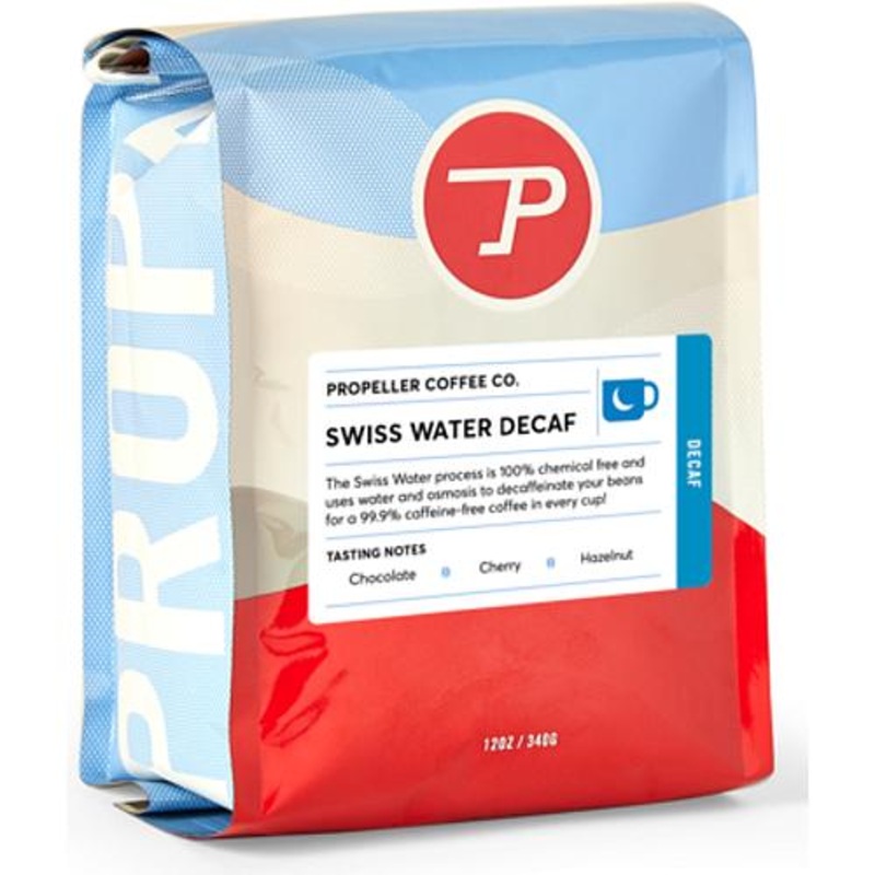 Propeller Coffee 5lb Swiss Water Decaf Coffee Beans COF-DSW-5