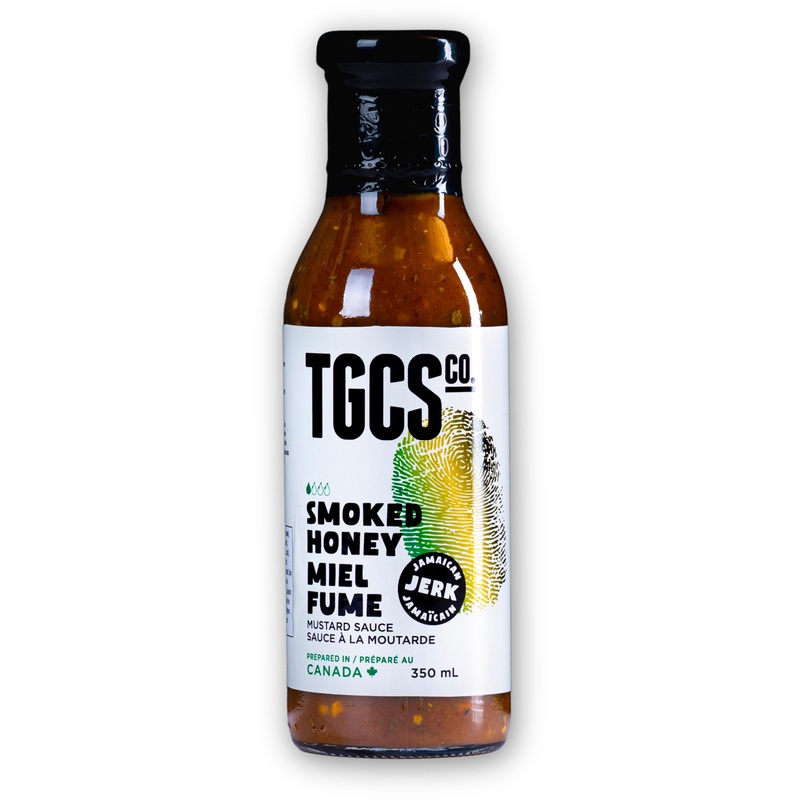 The Great Canadian Sauce Co. Smoked Honey Jamaican Jerk Mustard Sauce HONEYJERK