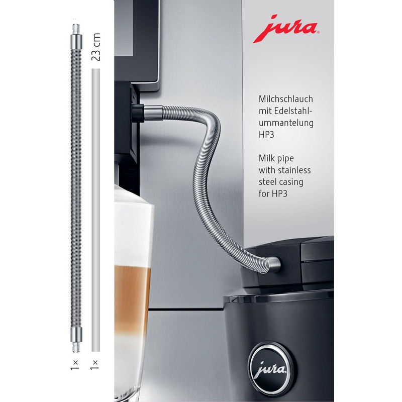 Jura Milk Pipe with Stainless Steel Casing JU24114